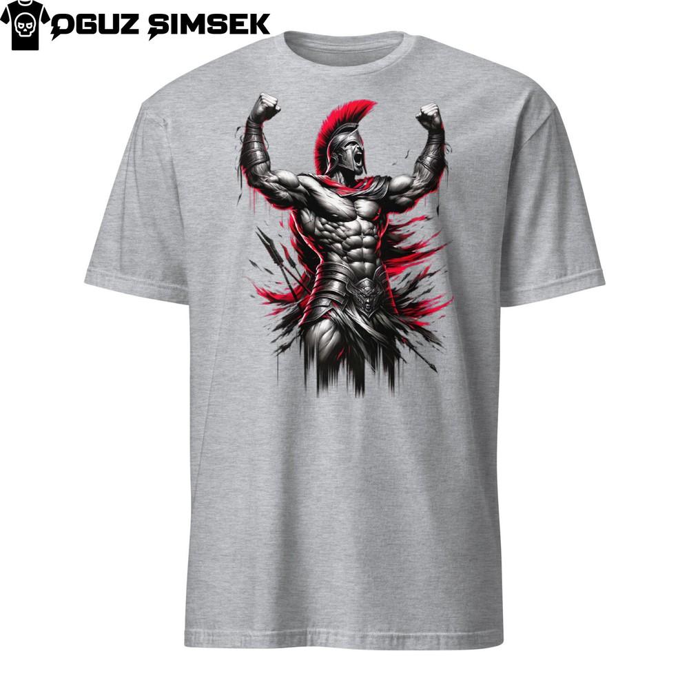 

Gladius Golem Roman Sword Fighter Design Short Sleeve Unisex T-Shirt S