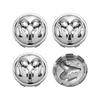 4 Stück 64mm Radnabenkappen Ersatz Radnabenemblem für Dodge Durango Challeager NITRO SRT Charger Journey Ram 1500