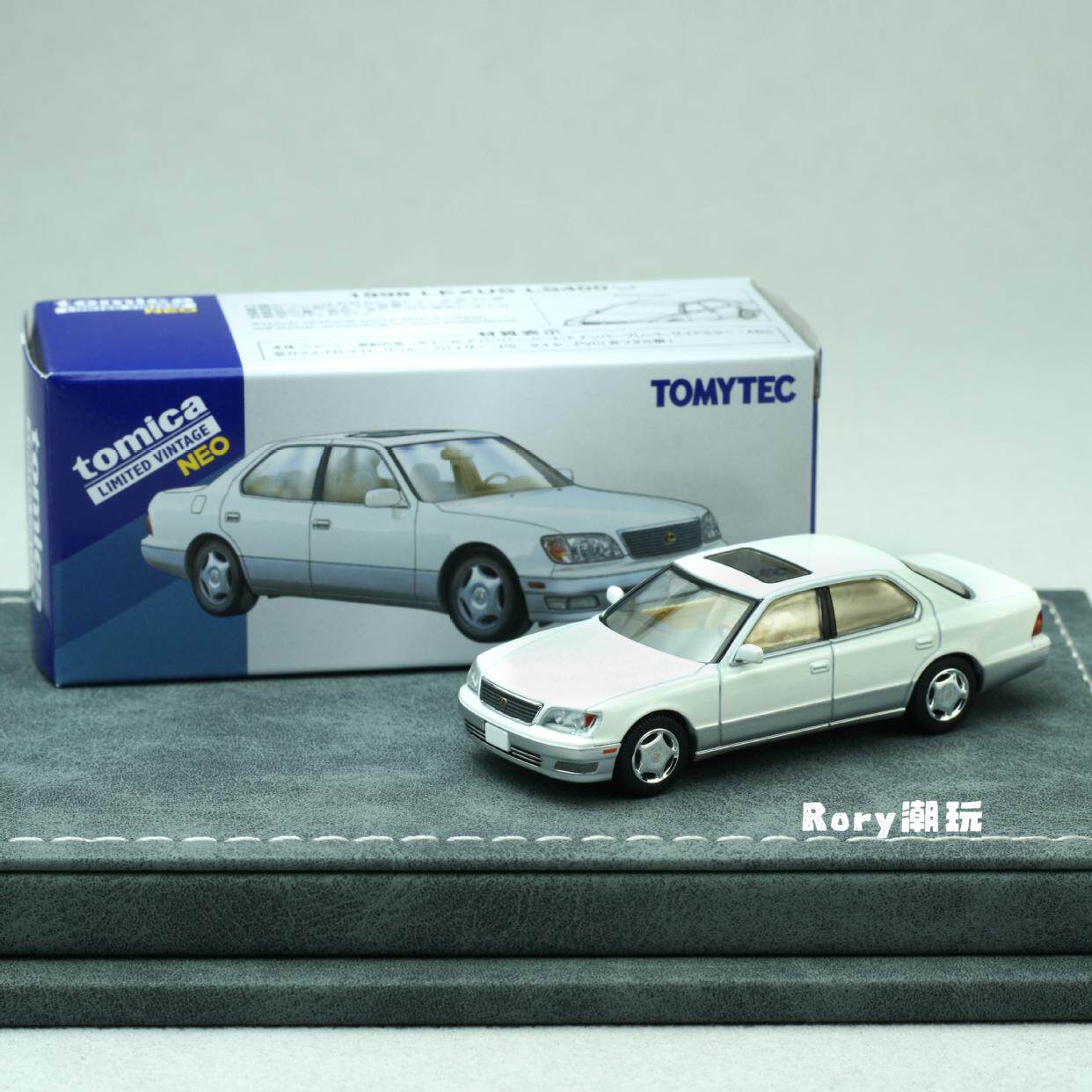 TOMYTEC 1:64 Lexus LS400 Hong Kong limited Japanese classic simulation alloy car model collection boy toy desktop ornament
