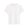 Damen Slim Fit Baumwolle Rundhals T-Shirt