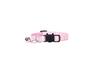 Peichong Beibei Cat Collar with Printed Paw Webbing, Safety Buckle, and Colorful Bell