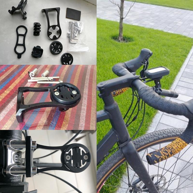 1PC staffa per tachimetro per bicicletta in lega di alluminio, attrezzatura per l'installazione del manubrio della mountain bike, staffa per bicicletta