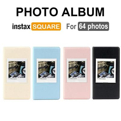 [Film Lab] Photo Album with 64 Pockets for Instax Square SQ Photo CAC32