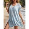 Pareo Beach Cover Up for Women Summer Dress Saidas De Praia Swim Wear Tunic Outlets Black Luxury Bat… More