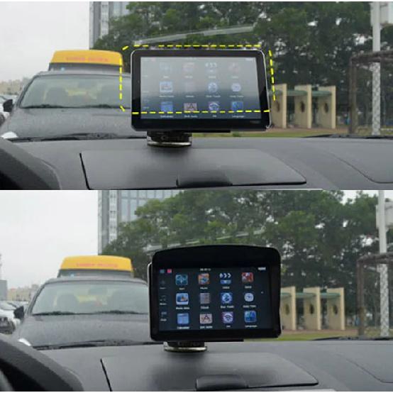 

1Pc Sun Shade Glare Visor Shield for Garmin 7 inch GPS nuvi 2757LM 2797LMT 2789LMT Dezl 760LMT Sunshade Block Sat Nat