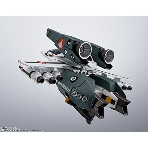 TAMASHII NATIONS HI-METAL R Super Dimension Fortress Macross VF-1S Super Valkyrie (Hikaru Ichijo Custom) Approximately 140mm Die-cast, ABS & PVC Paint