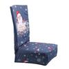 Holiday Chair Cover Christmas Decoration Dining Room Chair Protector Washable Home Decor