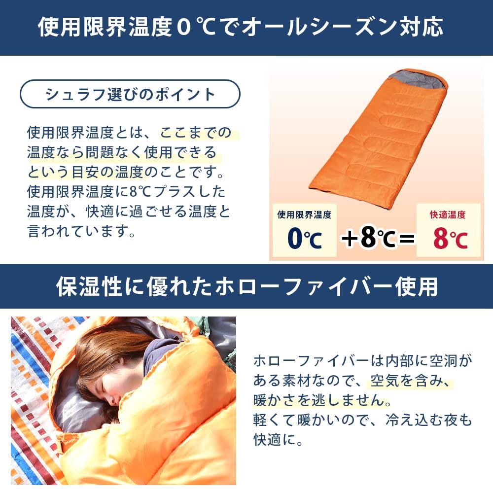 Iris Plaza Sleeping Bag with Storage Double Ideal for Outdoor Car and Evacuation Pouch, Compact, Waterproof, Zipper, Camping, Camping,