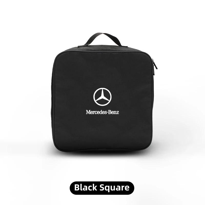 GLC GLB EV Auto Laadkabel Opbergdoos Oplader Kabels Draagtas Kofferbak Organizer Voor Mercedes Benz AMG A C E Klasse C180 C200