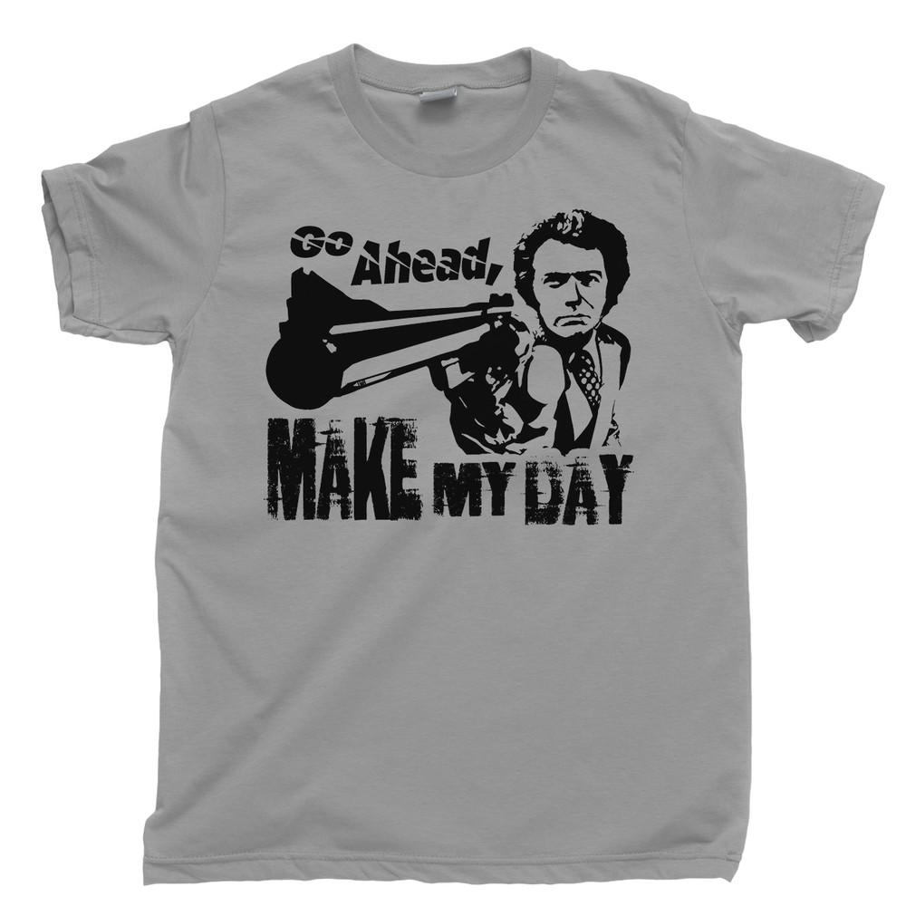 

DIRTY HARRY T Shirt Make My Day Clint Eastwood Western Tee DVD Blu Ray Box Set 4XL
