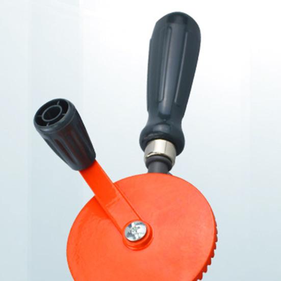 Handbohrmaschine, anspruchsvolle, einfach zu bedienende Handbohrmaschine mit Doppelzahnradantrieb, manuelles Bohrfutter für die Holzbearbeitung