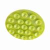 Baby Kids Magic Suction Mat Double Sided Suckers Anti Slip Plate Bowl Cutlery Placemat(Green)