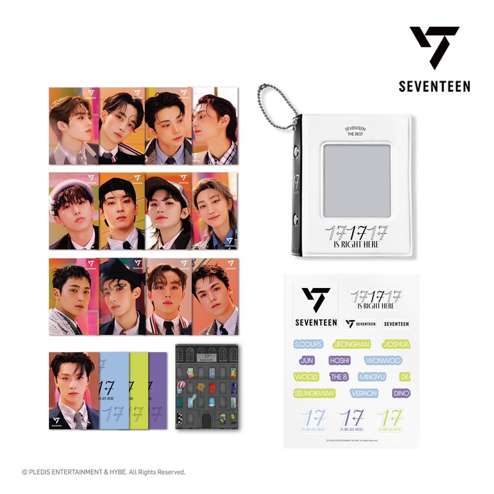 SEVENTEEN 3D Lenticular Mini Card & Binder (17 IS RIGHT HERE Ver)
