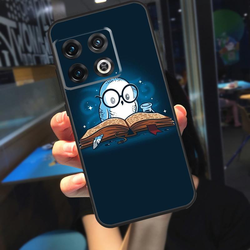 Cute Cartoon Owl Case For OnePlus 10 9 Pro 8T 9RT 10T Ace OnePlus Nord N10 N20 N100 N200 2T CE 2 Lite Cover