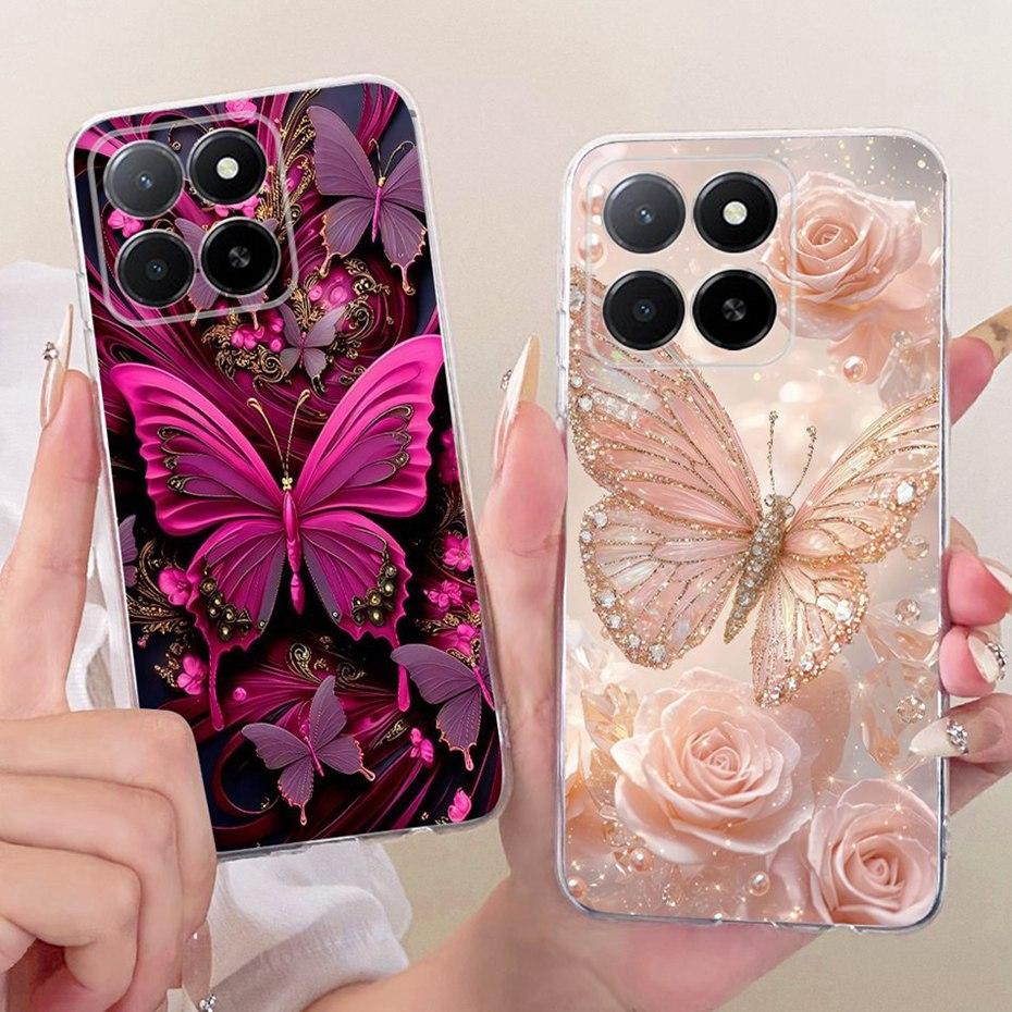 Cute Printing Phone Case For Honor X5b Plus Soft Silicone TPU Cases For Honor X5B X 5b Plus HonorX5b 4G Covers Bumpers