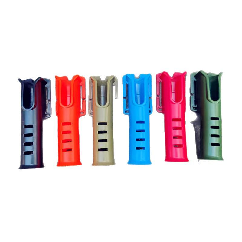 Portable Rod Holder Waist Bag with Lure Rack for Rods