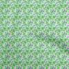 oneOone Cotton Flex Medium Blue Fabric Floral Quilting Supplies Print Sewing Fabric By The Yard 40 Inch