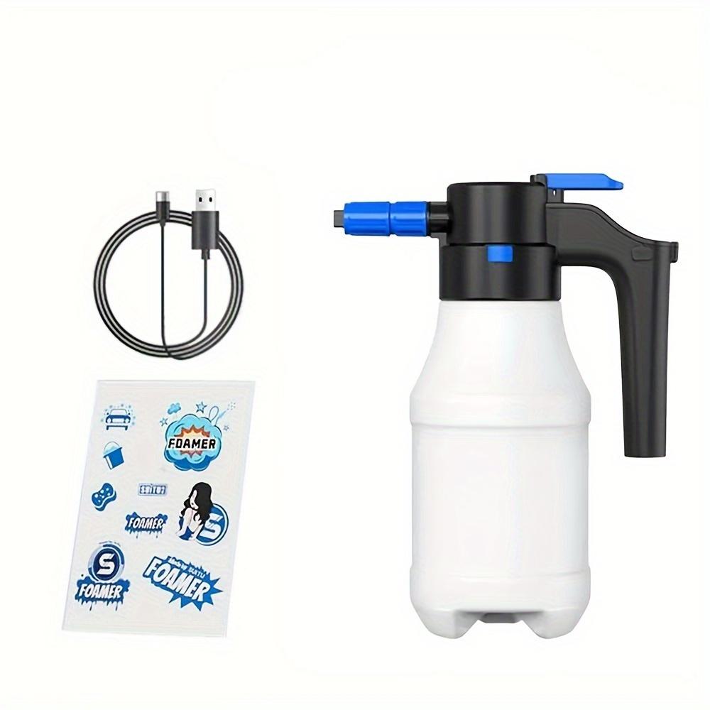 1 5L Electric Car Washer Foam Sprayer Multifunctional Auto Wash Foam Spray Bottle for Garden Watering Home Cleaning