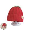 Children Hat Candy Color High Elastic Design Kids Knitting Hat Super Soft Warm Knitted Cap Birthday Halloween Christmas Accessories