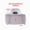 USB Charging Solar Fan Hat Quick Dry Bucket Hat Fashion Men Sun Hat  Summer