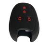 Smart Key Case for Suzuki Spacia Palette, Solio Lukes, Swift, Etc. (MY-LM4J-02), Black 2 (red Butane)