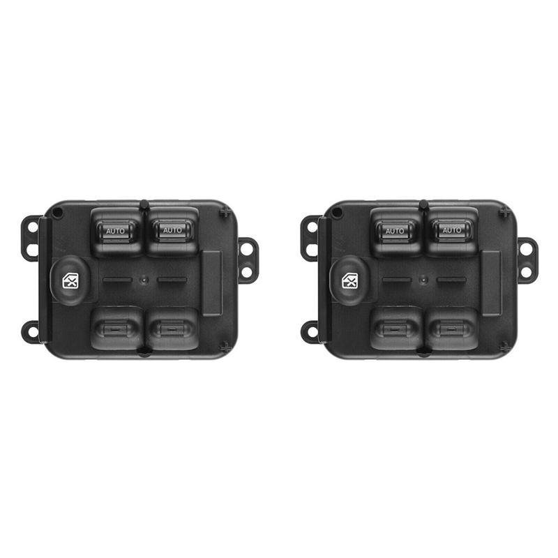 2X 56054002AA Window Mater Switch For Jeep Liberty 2003-2007 5GP27XDVAH 56010090AE 901-467 Power Window Master Switch
