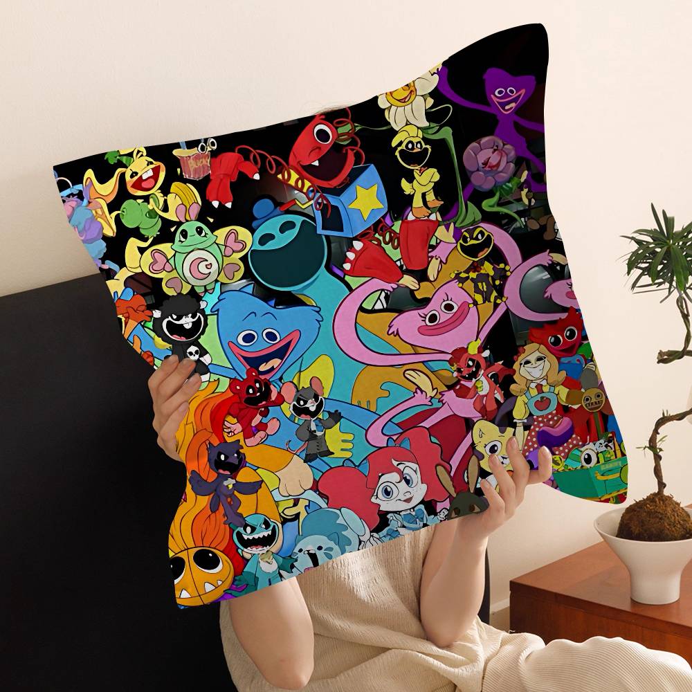 Game Poppy-p-playtimes Pillowcase toon Gift Cushion Cover Bedroom Home Sofa Chair Seat Decor pillow case