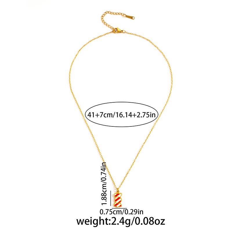 Women's Moon Bat Ghost Necklace: Stainless Steel Clavicle Chain for Halloween and Christmas