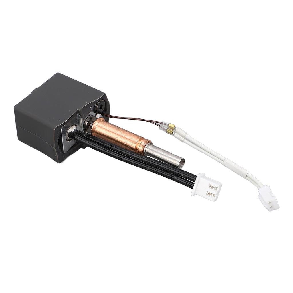 3D Printer Hotend Kit 0.4mm Tungsten Carbide Coated Hardened Steel Nozzle Replacement Set for