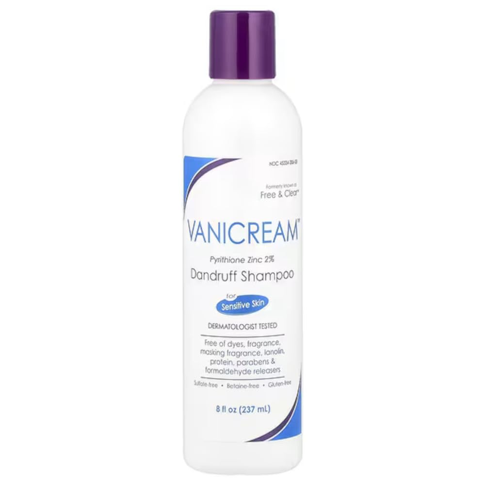 

Vanicream Anti-Dandruff Shampoo for Sensitive Skin 237ml (8 fl oz) [Product]