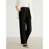 Women's High-Waist Wide-Leg Tie-Waist Pants