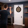 Dart Board Door Hanger Dartboard Holder Durable Stainless Steel Wall Hanging Bracket Easy Professional Hardware Installation with EVA Pads