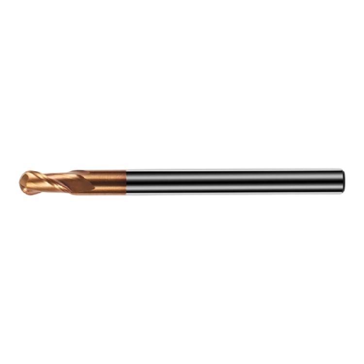 Heavy Duty Professional Ball End Mill 55HRC Hardness For Machines And Engravers Processing Steel Component In Workshops