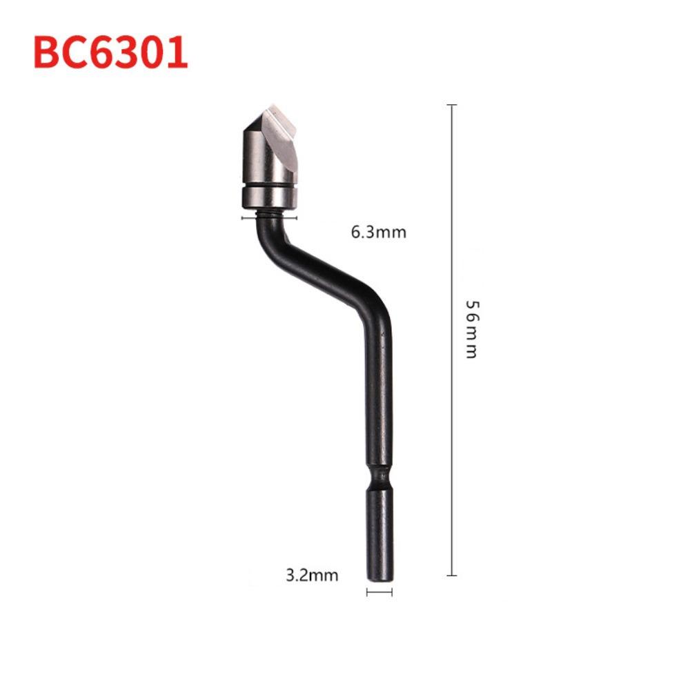

1Set Alloy Steel Countersink Tool Set Chamfering Head Burr Remover for Wood Plastic BC6301
