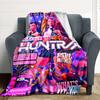 1PC Huntrix, K POP Blanket Soft Warm All Season Throw for Sofa, Bed, Car, Office Vibrant Colorful Design, Durable & Cozy Gift