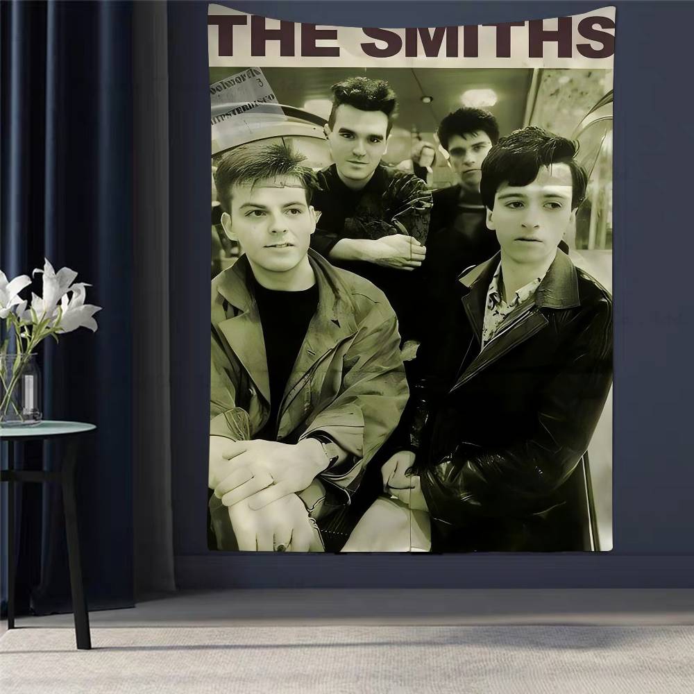 British Rock Band The Smiths DIY Wall Tapestry Hanging Tarot Hippie Wall Rugs Dorm Home Decor