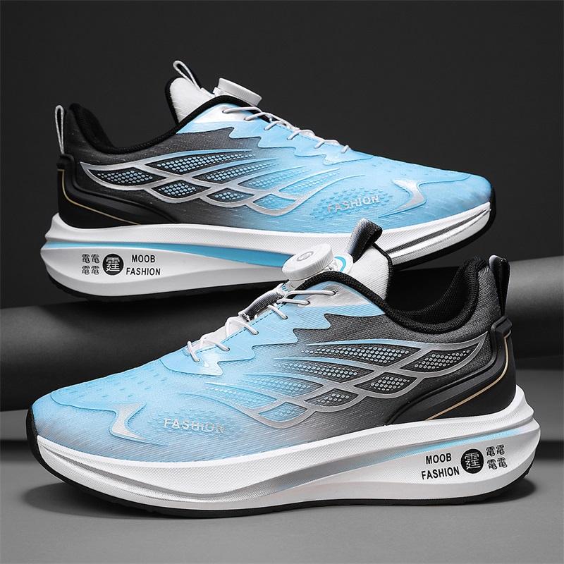 

Легке бігове взуття для чоловіків 2024 Чоловічі дизайнерські сітчасті повсякденні кросівки зі шнурівкою Чоловіче тенісне взуття для спорту на відкритому повітрі 44 синій