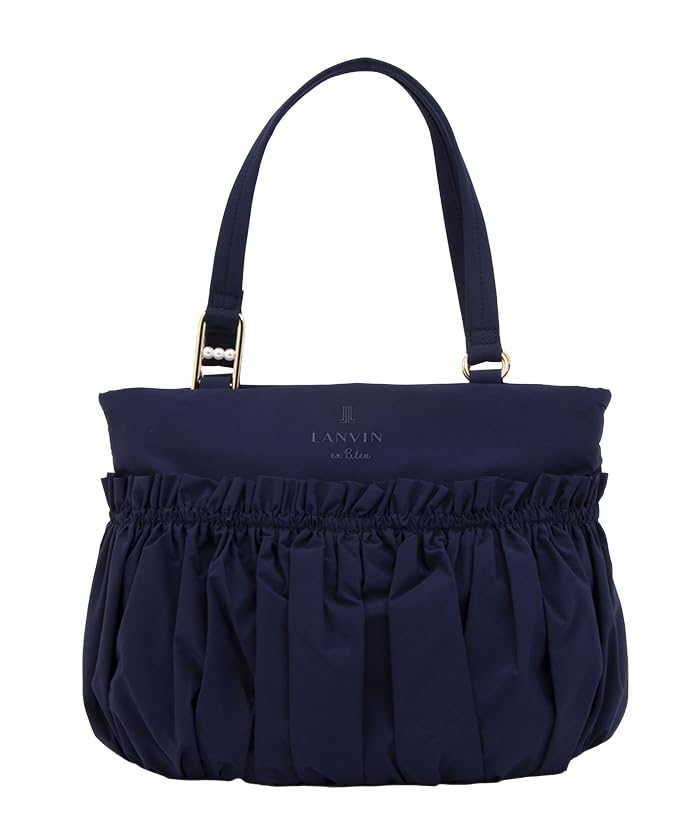 Lanvin en Bleu Gracily Сумка через плечо 2-в-1, Темно-синий, Размер F