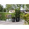 CAPI EUROPE Jardiniere URBAN SMOOTH - 43x41 cm - Noir