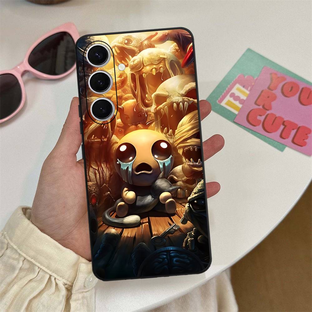 Game The Binding Of I-Isaac Phone Case For Samsung S 24 Fe 25 Ultra Plus 20 Lite 21 30 22 23 24 22 Ultra 5G Fundas