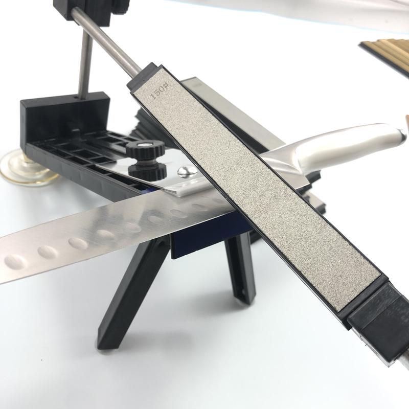Pedra de Afiar Diamantada Compacta com Afiação Fina e Grossa, 160mm