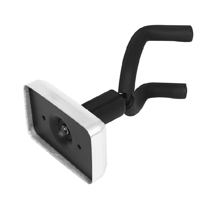 Guitar Wall Mount Hanger Adjustable U-Shaped Hook Metal Base Display Stand