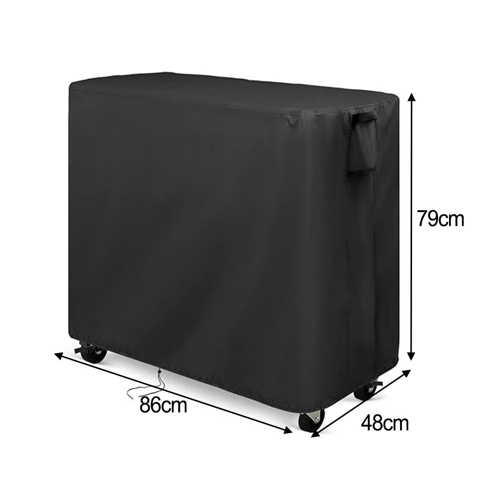 All-Weather Cover Outdoor Cart Cover 210D Oxford Fabric Air Vent Design Dust Protection Wind Resistant Camping Events