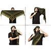 Palestine Arab Scarf Shemagh HeadScarf Ethnic Arabian Dubai Saudi Neckwrap Breathable Desert Headwrap Desert Hijab Scarf