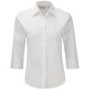 Russell Collection Ladies/Womens 3/4 Sleeve Easy Care Fitted Shirt