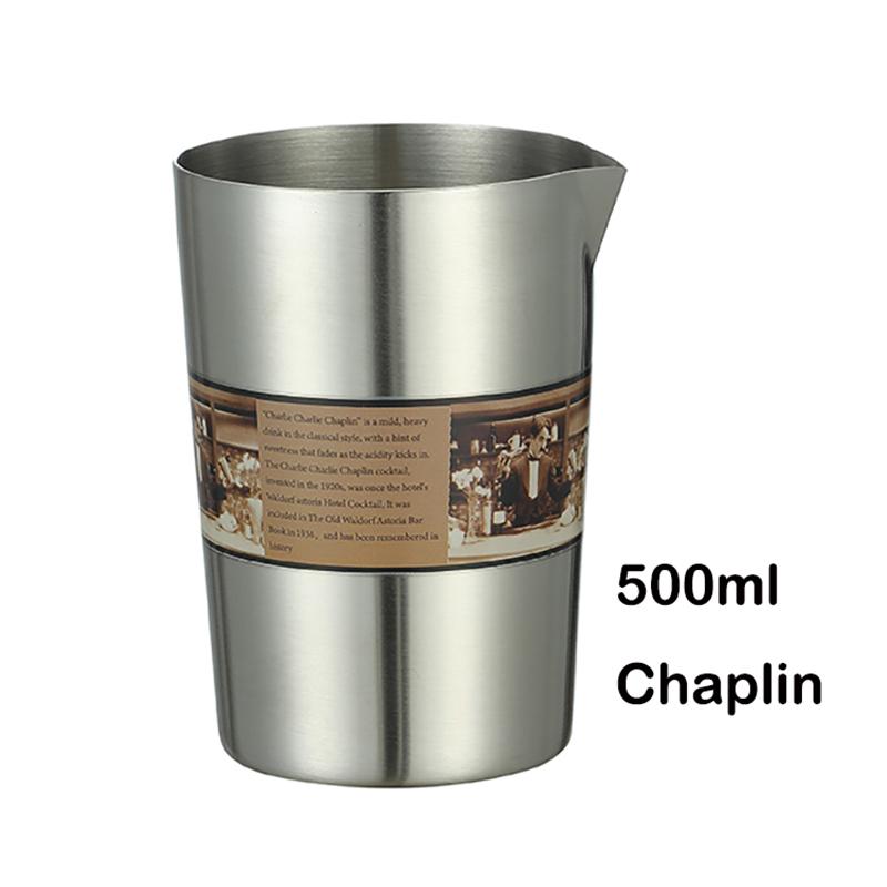 Stainless Steel Stirring Tin 500ml Mixing Glass Preferred by Pros and Amateurs Alike, Make Your Own Specialty Cocktails