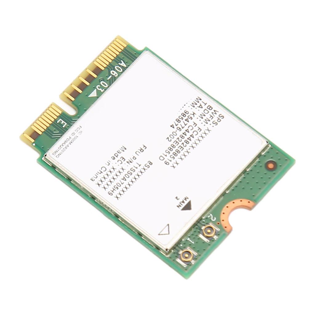 WiFi 6 Wireless Card Dual Band 574Mbps On 2.4GHz 2400Mbps On 5GHz 802.11AX AX201NGW Wireless Network Card for Laptop