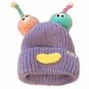 Korean Style Sausage Mouth Beanie Soft Plush Pullover Hats Gifts Cartoon Knitting Hat  Outdoor