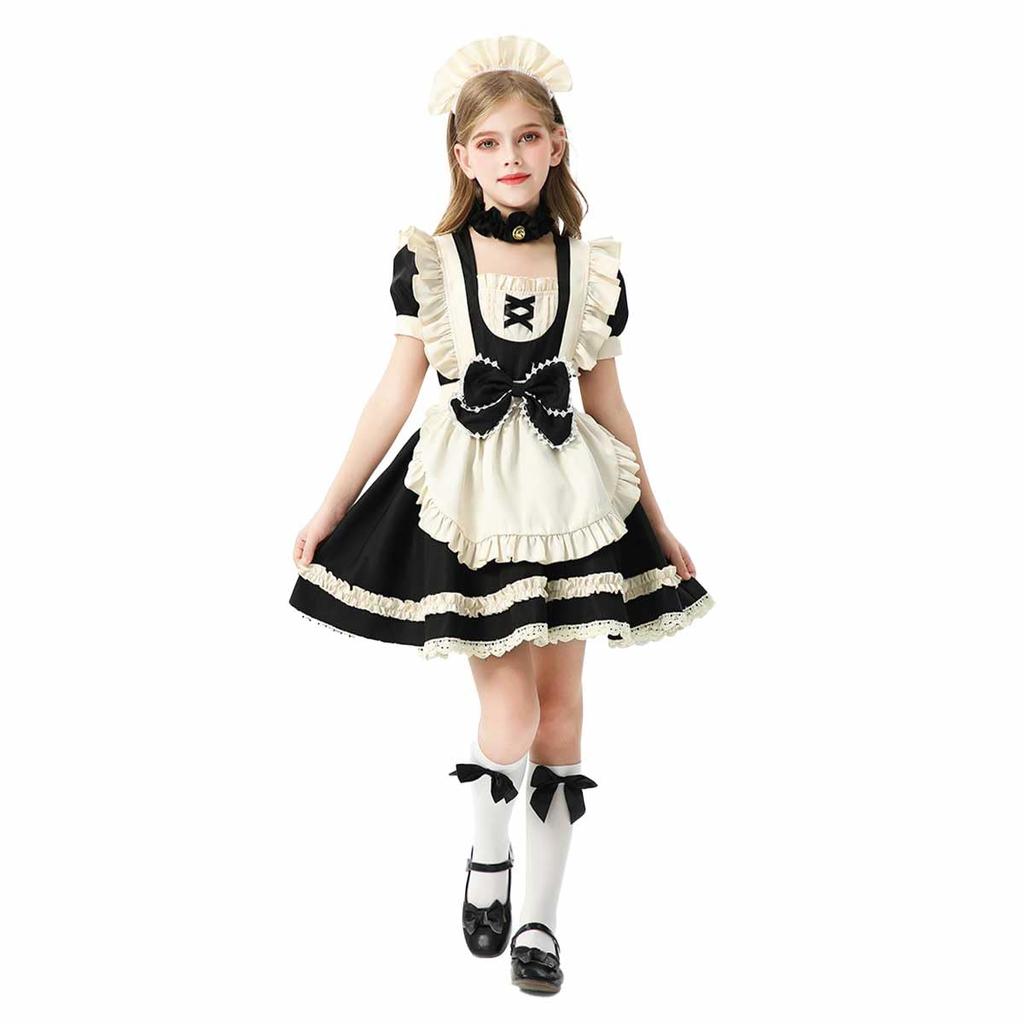 Maid Costume for Halloween Maid Kids Waitress Costume [monoii] Kids, Cosplay, Costume, Outfit,