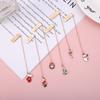 1 Piece Cartoon Christmas Metal Santa Pendant Bookmark School Office Supplies Bookmarks Cute Stationery